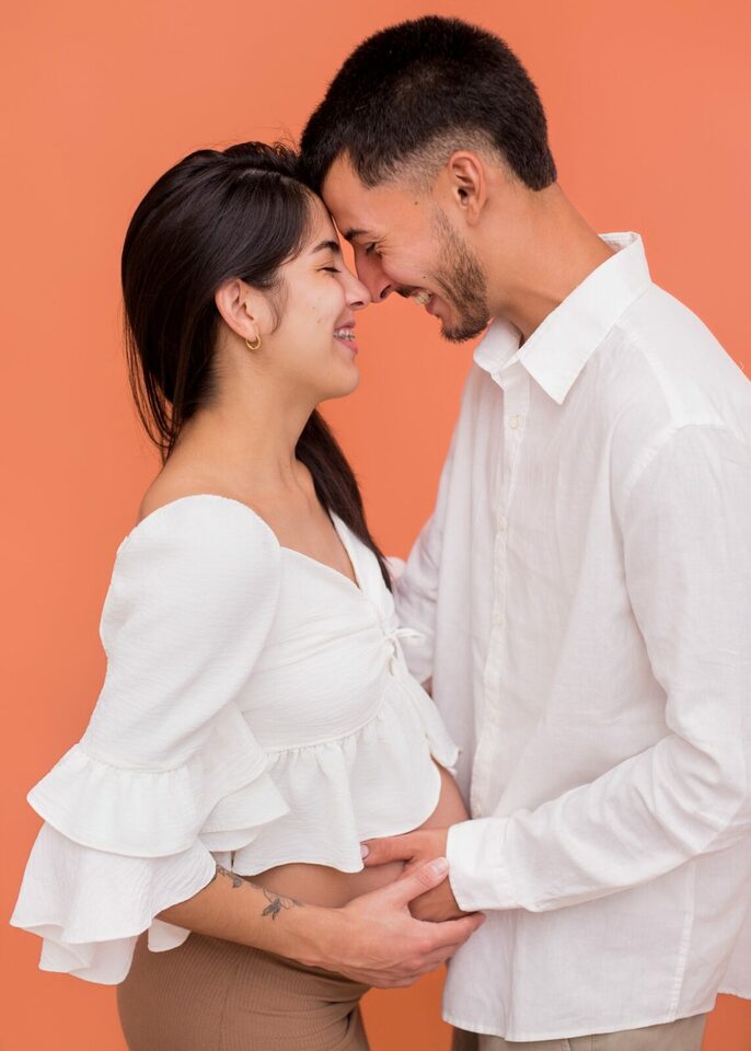 Ensaio de gestante externo & estúdio | A Espera de Pedro Henrique