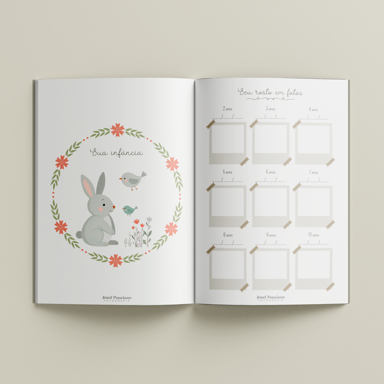 Foto Livro de Recordações do Bebê para Imprimir: Guarde Cada Momento Especial Foto Livro de Recordações do Bebê para Imprimir: Guarde Cada Momento Especial - Imagem 8