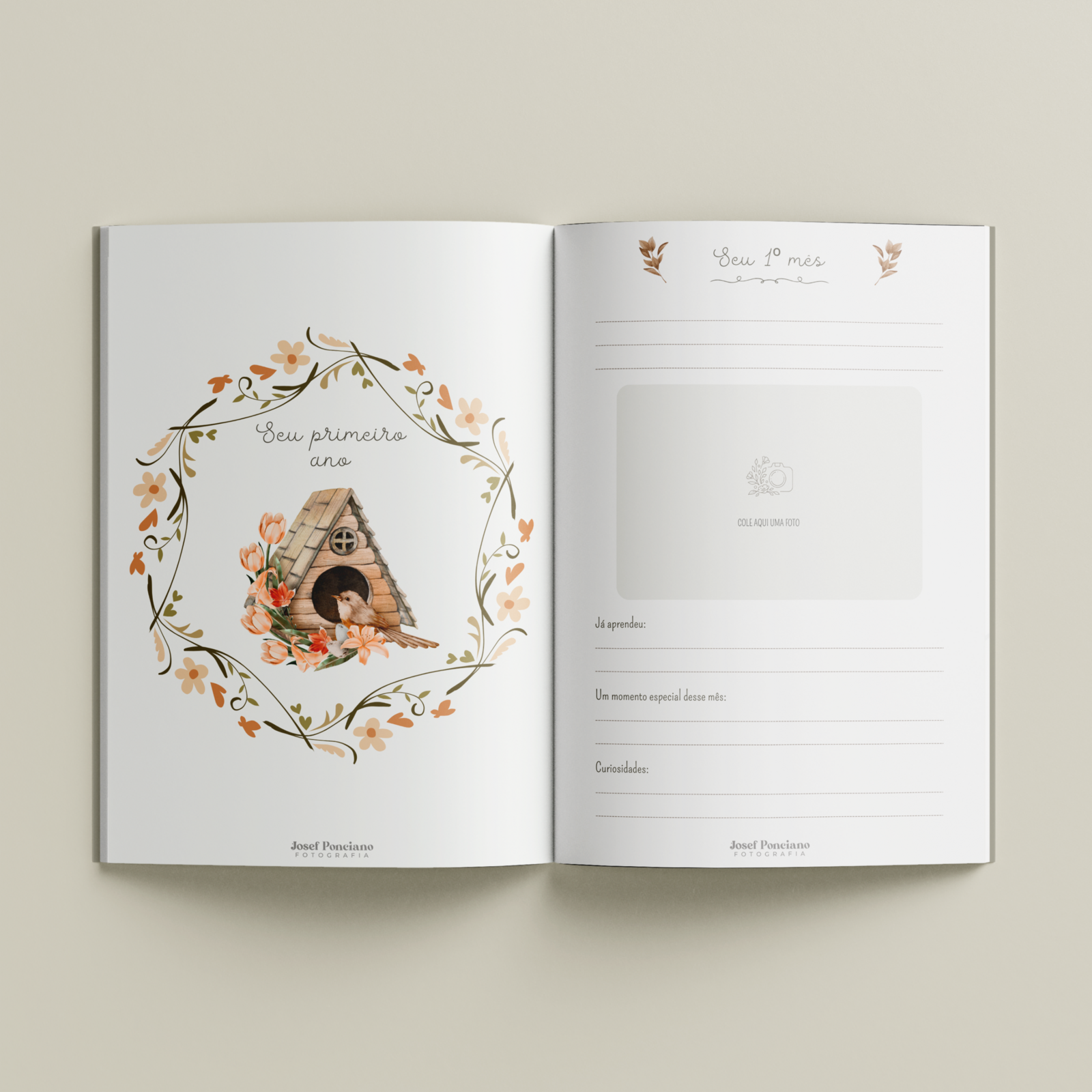 Foto Livro de Recordações do Bebê para Imprimir: Guarde Cada Momento Especial Foto Livro de Recordações do Bebê para Imprimir: Guarde Cada Momento Especial - Imagem 6