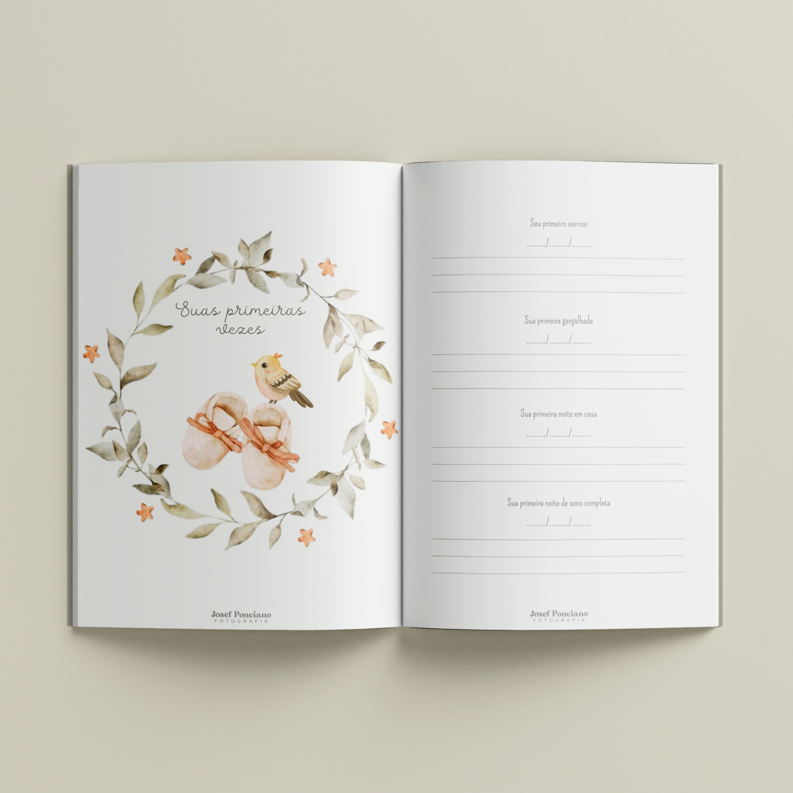 Foto Livro de Recordações do Bebê para Imprimir: Guarde Cada Momento Especial Foto Livro de Recordações do Bebê para Imprimir: Guarde Cada Momento Especial - Imagem 5